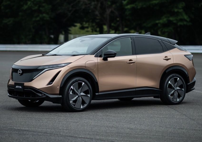 O Nissan Arya é um carro 100% elétrico • Divulgação