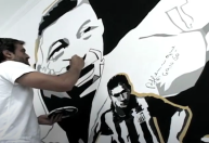 Santos "some" com autógrafos de Pelé e Neymar no CT