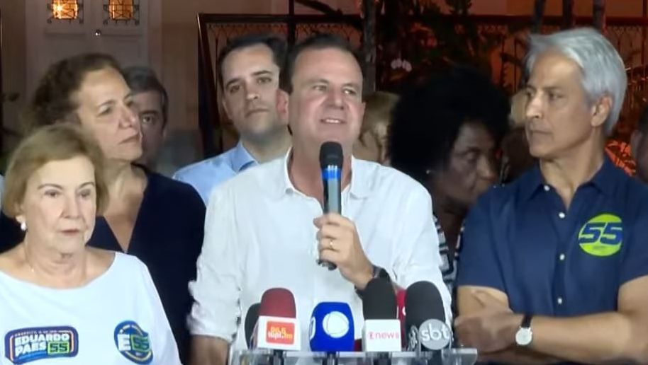Eduardo Paes fala após reeleição no Rio de Janeiro
