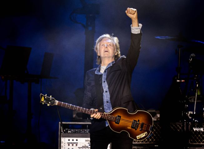 Paul McCartney começou sua passagem pelo Brasil em 2024 por São Paulo, em 15 de outubro • Van Campos/AgNews