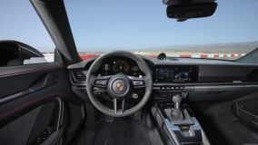Interior do 911 GT3 com pacote Weissach