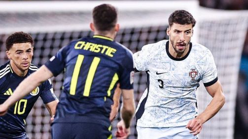 Jogo entre Escócia e Portugal termina sem gols