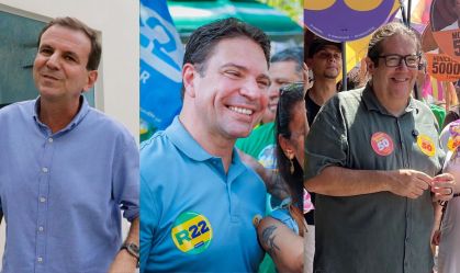 Caminhada, maratona: as agendas dos candidatos à Prefeitura do Rio neste sábado (5)