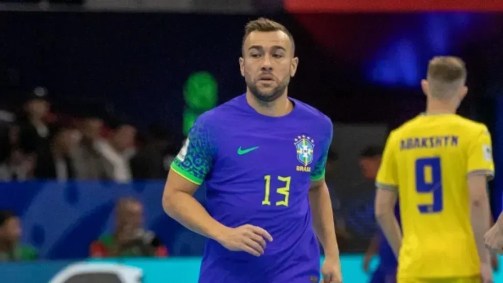 Pivô da Seleção fala sobre decisão contra a Argentina na Copa do Mundo de Futsal