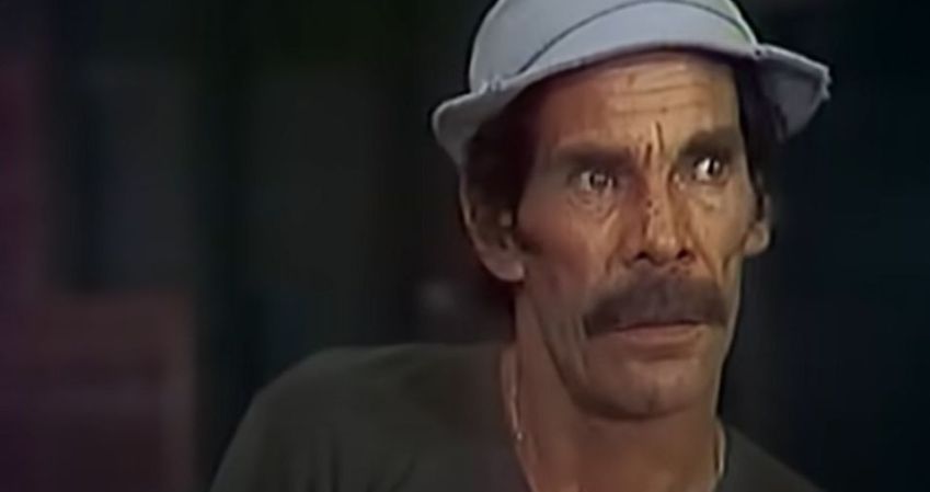 Ramón Valdés, Seu Madruga em "Chaves" • YouTube / SBT