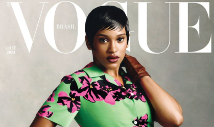 Rebeca Andrade é capa da Vogue, em Outubro