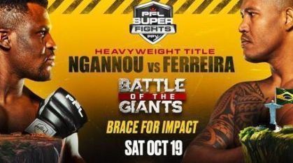 Renan Problema enfrenta Francis Ngannou na PFL esse sábado (19)
