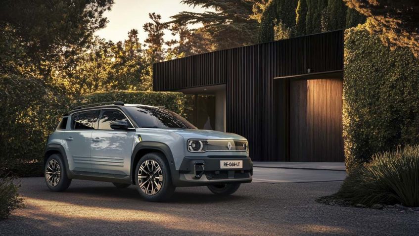 Renault 4 E-Tech: modelo clássico revive como crossover elétrico • Divulgação