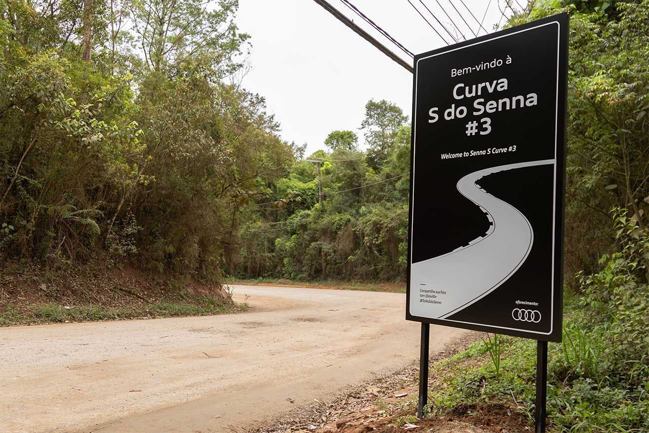 Estrada de terra em Ribeirão Pires (SP) é nomeada Curva S do Senna #3 do Brasil • Audi AG