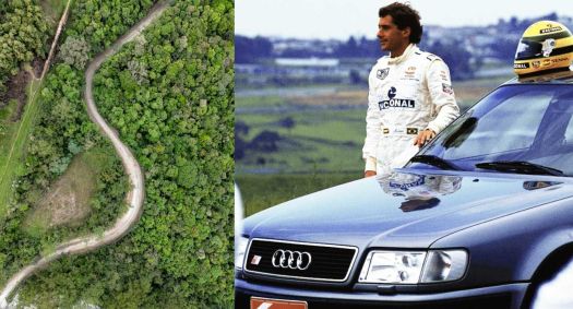 Estrada de Terra em Ribeirão Pires é semelhante ao S do Senna em Interlagos