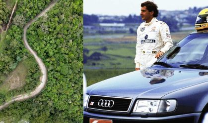 Estrada de Terra em Ribeirão Pires é semelhante ao S do Senna em Interlagos