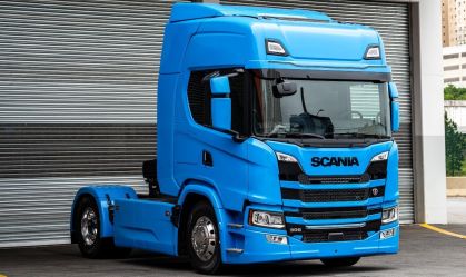 Scania lança 1º caminhão 100% elétrico da marca no Brasil