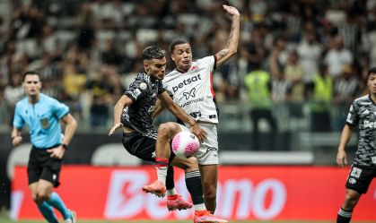 Atlético-MG e Vitória empataram por 2 a 2