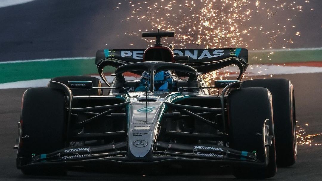 George Russel, piloto da Mercedes