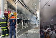 Mesmo com fogo controlado no Brás, bombeiros permanecerão na região por dias