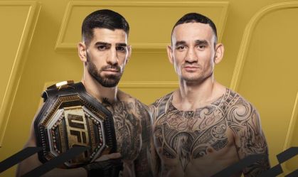 Ilia Topuria e Max Holloway se enfrentam em 26 de outubro, no UFC 308, em Abu Dhabi
