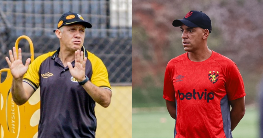 Treinadores do Novorizontino e Sport, times da Série B