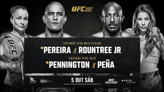 UFC 307 acontece neste sábado (5)