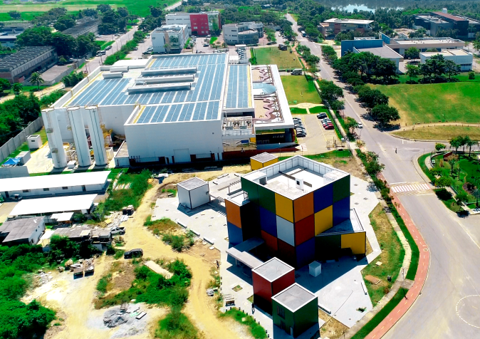 Parque Tecnológico da UFRJ, inaugurado em 2003 • Divulgação/UFRJ