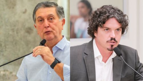 Topázio Neto (PSD) e Marquito (PSOL)
