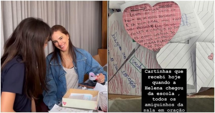 Vera Viel agradece carinho e orações das amigas da filha • Instagram / Rodrigo Faro / Vera Viel