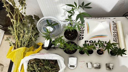 Drogas encontradas pela polícia em MG
