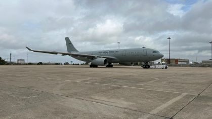 KC-30 da FAB pousou em Lisboa, Portugal, para escala antes de seguir para o Líbano