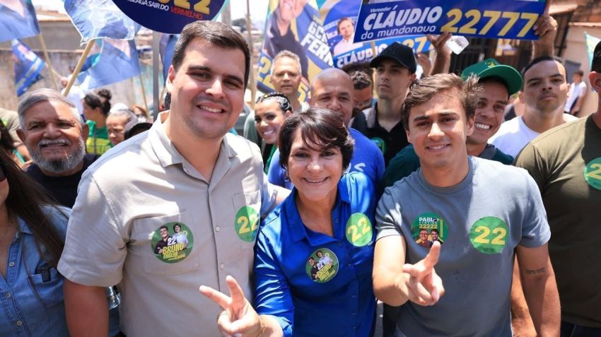 Engler (à esquerda) disse que vai trabalhar a questão da segurança nas periferias de BH • Divulgação