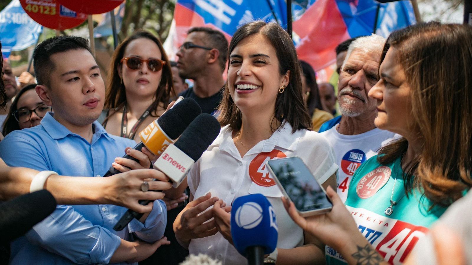 Tabata apresentou suas propostas para o Brás, que incluem zeladoria, segurança pública e moradia • Divulgação