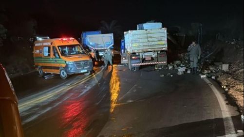 Pista ficou interditada após acidente com dois mortos na Grande BH