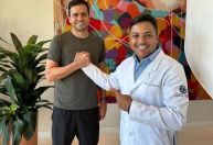 Dono de clínica que emitiu laudo de Boulos tem fotos com Marçal nas redes sociais