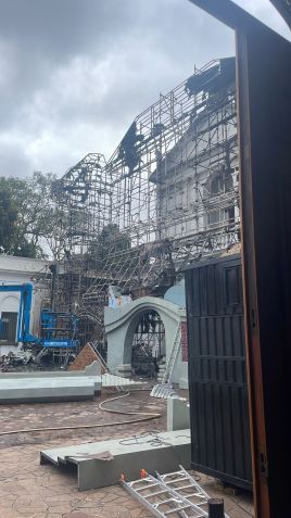 Incêndio atinge o prédio do Museu da Casa Brasileira, • Reprodução - redes sociais