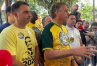 “Contra Boulos, estou com qualquer um”, diz Bolsonaro sobre apoio em possível 2° turno em SP