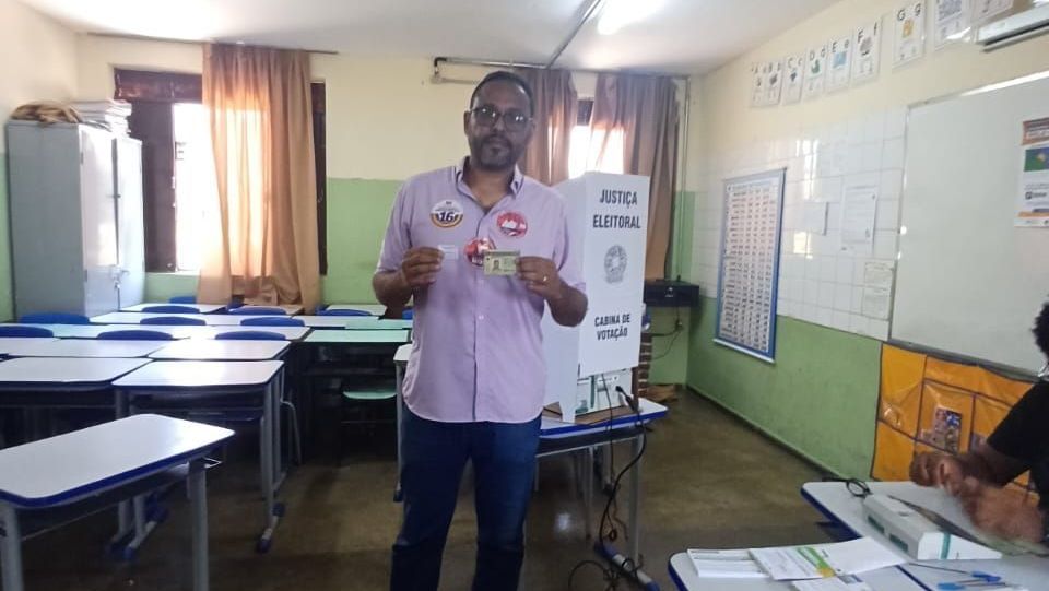 Wanderson Rocha durante votação • Divulgação