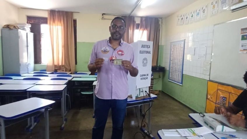 Wanderson Rocha durante votação • Divulgação