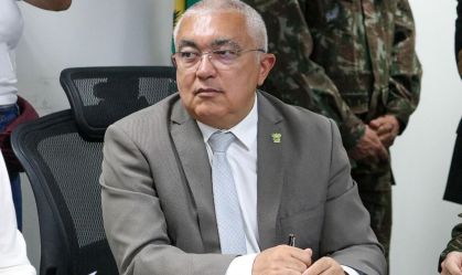 Coronel Araújo, secretário Estadual de Segurança Pública.