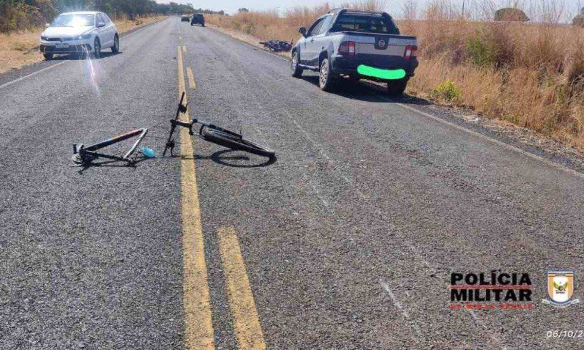 acidente bicicleta