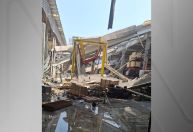 Teto de empresa desaba e uma pessoa morre em Diadema (SP)