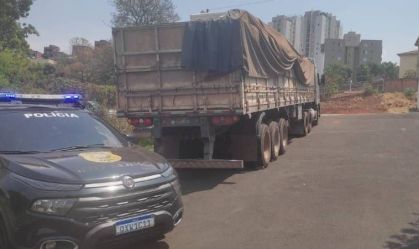 Materiais roubados foram achados em estrada vicinal de Uberlândia (MG)