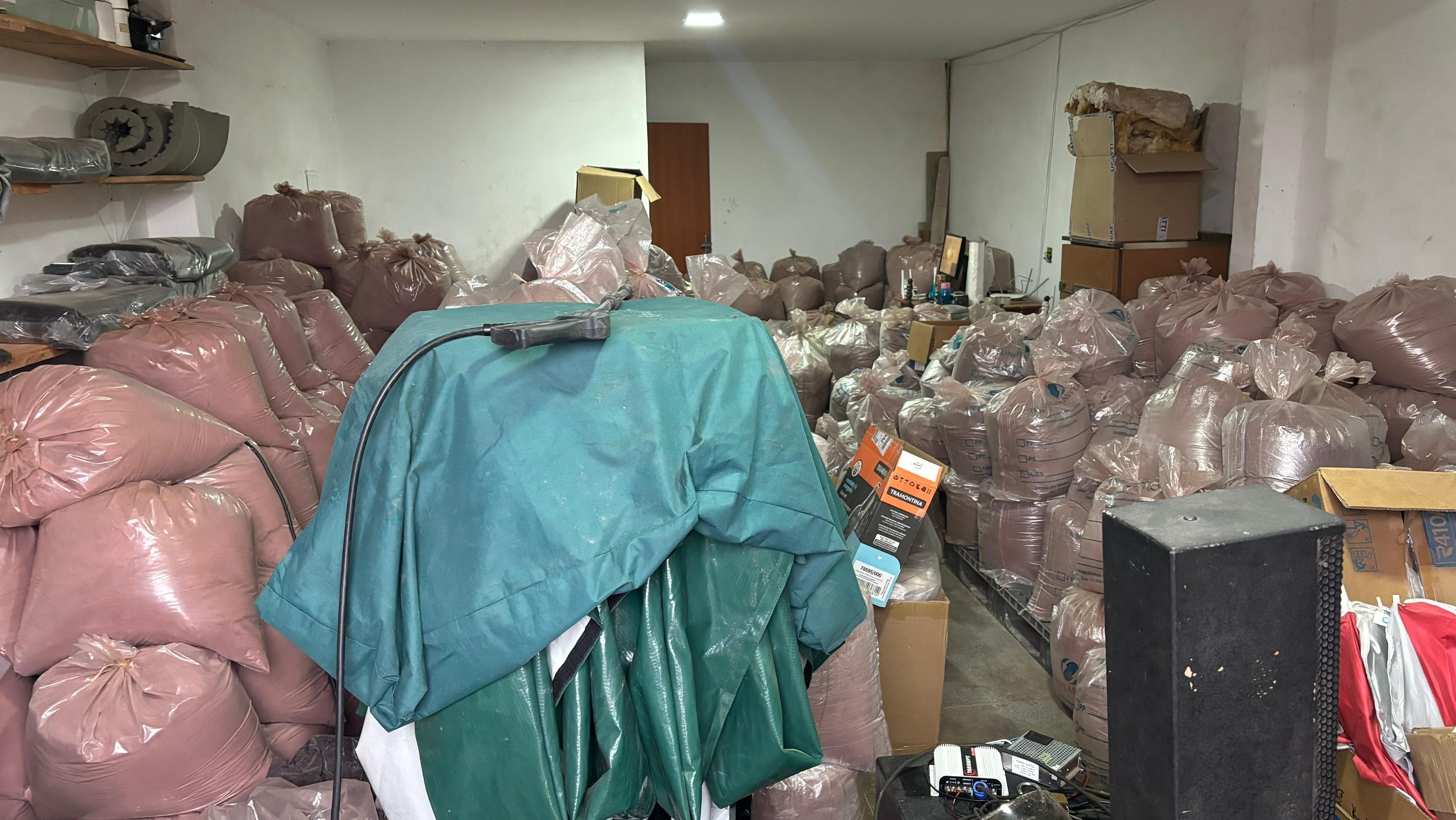 Droga apreendida durante operação da Polícia Federal