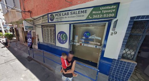 Fachada do PCS Lab, em Nova Iguaçu (RJ)