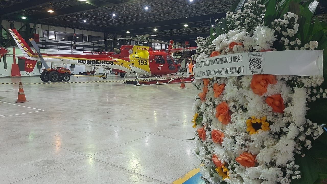 Imagem de destaque do post: Tripulantes de helicóptero que caiu em MG terão velório coletivo