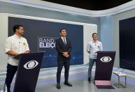 Debate em Manaus: Transporte público domina embate direto entre David Almeida e Alberto Neto