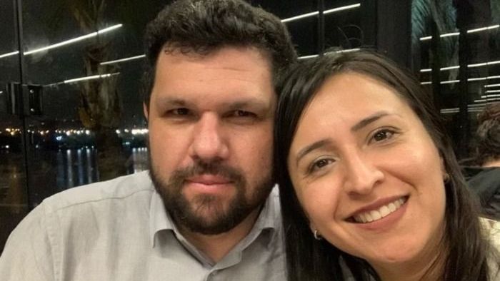 Oswaldo Eustáquio e Sandra Eustáquio, sua ex-esposa