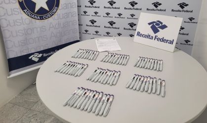 "Ozempic dos ricos": Receita apreende canetas de Mounjaro no aeroporto do Recife