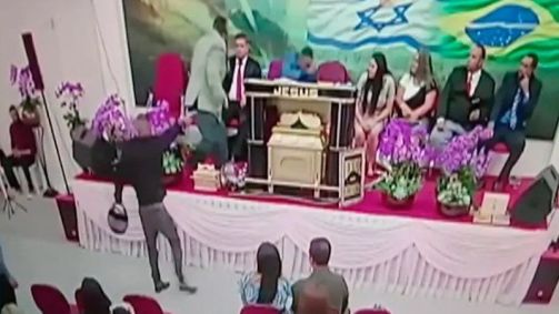 Homem atirou contra pastor durante culto que era transmitido pela internet; caso ocorreu em Mogi das Cruzes (SP)