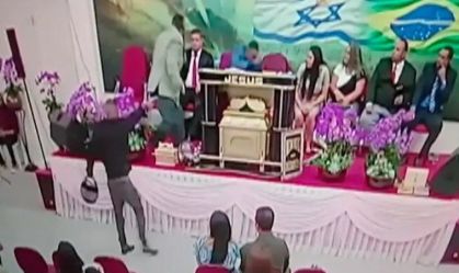 Homem atirou contra pastor durante culto que era transmitido pela internet; caso ocorreu em Mogi das Cruzes (SP)
