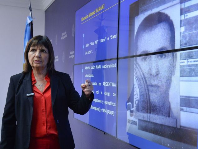 Patricia Bullrich, ministra da Segurança da Argentina, revela identidade do suposto chefe do Hezbollah para a América Latina • Ministério da Segurança da Argentina