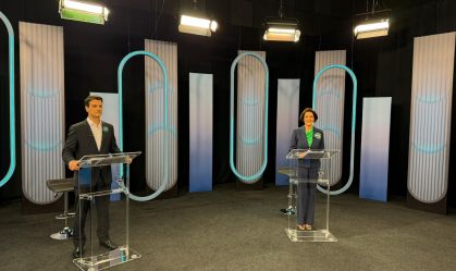 Eduardo Pimentel e Cristina Graeml