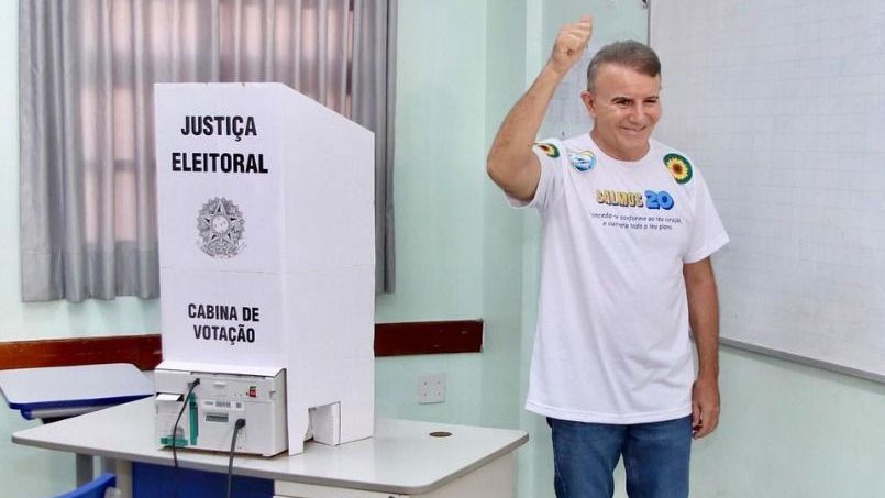 Eduardo Siqueira Campos, prefeito eleito de Palmas • Reprodução/Redes Sociais